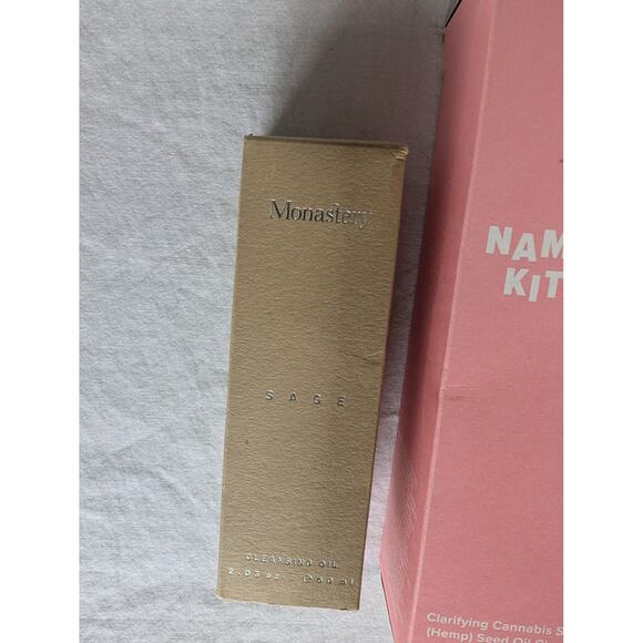 Face Oil Wash Bundle Monastery Sage La Roche Posay I Dew Care Namaste Kitten NEW - Picture 2 of 12